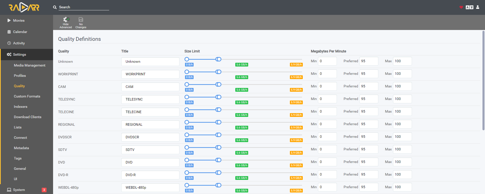 Radarr Quick Start Guide Servarr Wiki